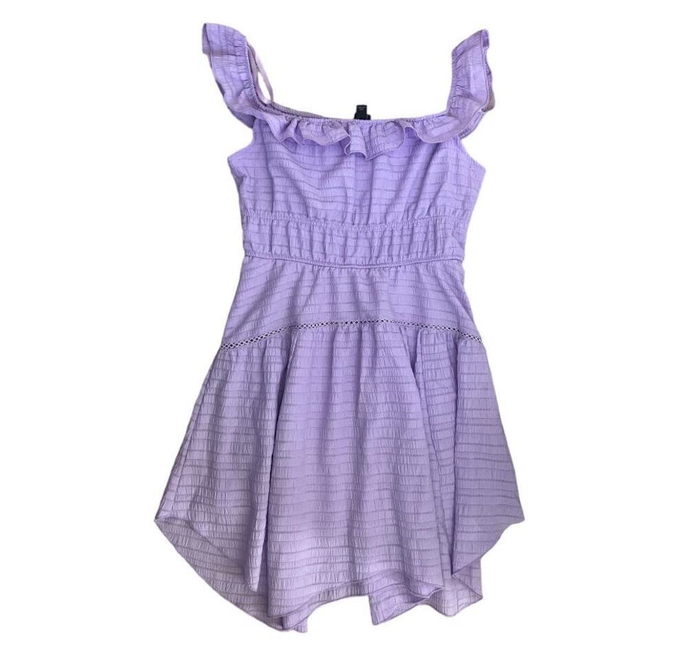 New Wild Fable Women’s Ruffle Tiered Dress Lavender Small